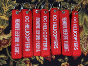 OC Helicopters Luggage Tags - OC Helicopters