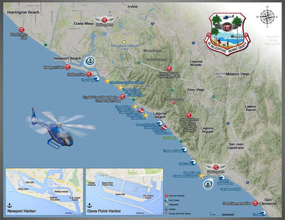 Custom Tour - 4 Guests Private - OC Helicopters